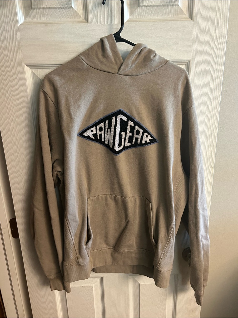 Rawgear Men's Hooded Sweatshirt in Light Taupe